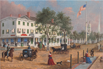 Front Street, Hempstead, New York (Pair) - Image 1 of 4