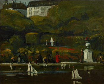 Sailboats, Luxembourg Gardens