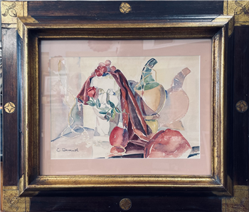 Still Life with Bust and Roses