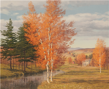 Birches in Autumn