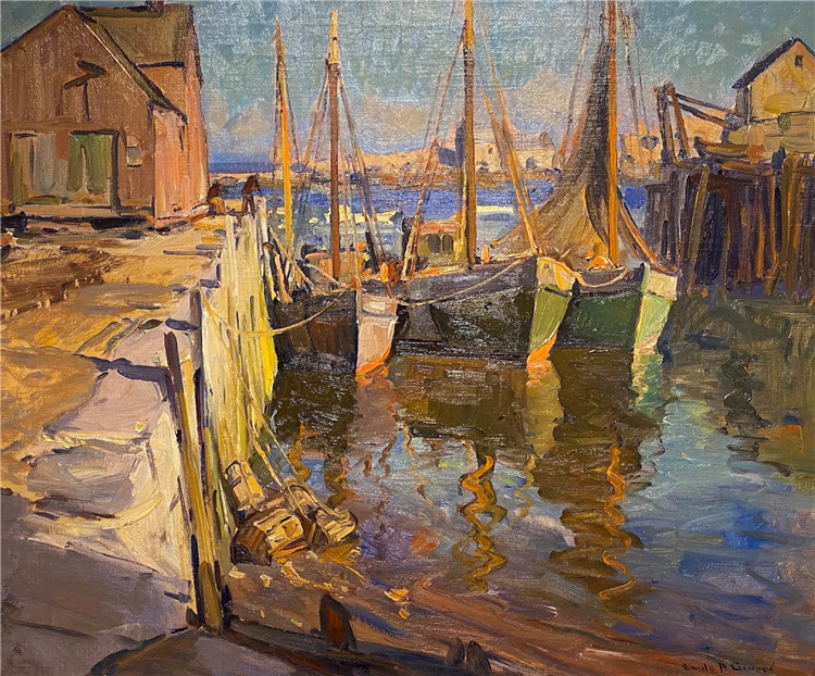 Sunset, Rockport Harbor - Image 2 of 4