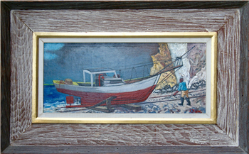 Tuna Boat on Drydock