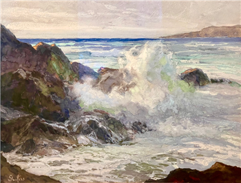 Oregon Coast near Sea Lion Caves, Florence, Oregon - Image 1 of 2