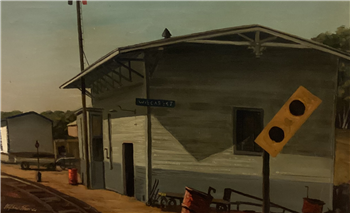Untitled (Wiscasset Railroad Station)