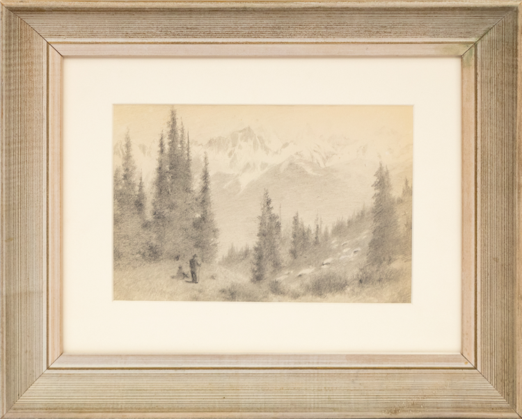 Untitled (Mountain Landscape) - Image 2 of 3