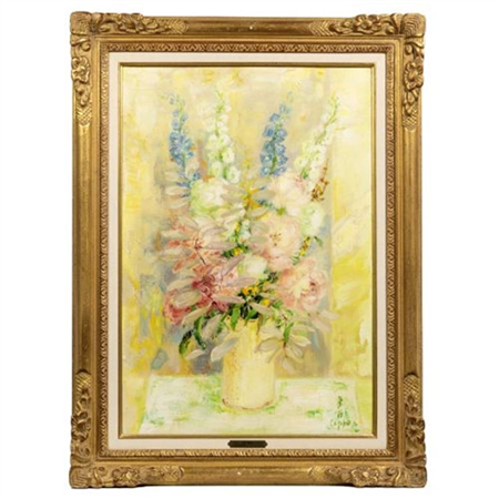 Le Pho (1907 - 2001) "FLEURS"