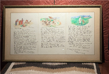 Dear Mose - Illustrated Letter - Image 1 of 4