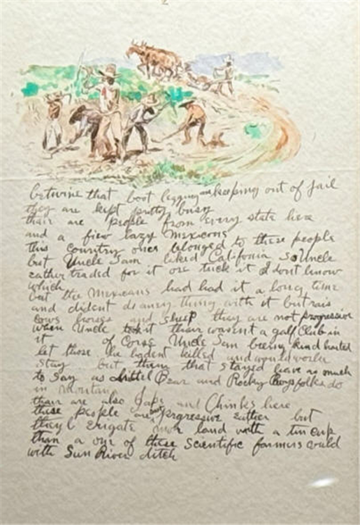 Dear Mose - Illustrated Letter - Image 3 of 4