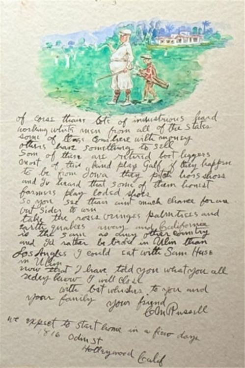 Dear Mose - Illustrated Letter - Image 4 of 4