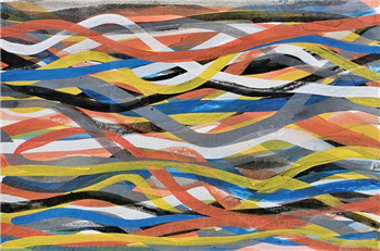 Colorful Wavy Bands