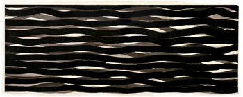 Horizonal Lines, Black and Gray 2004