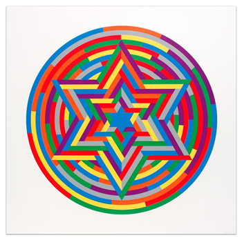 Shul Print (Six Pointed Star)