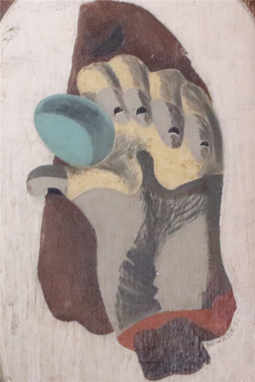 Still Life of a Hand Holding an Egg - Image 2 of 4