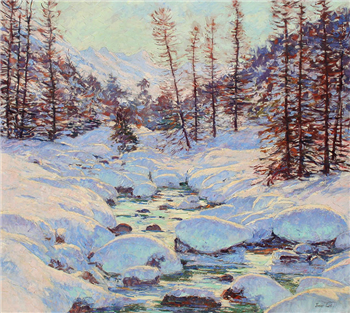 Snowy Forest - Image 1 of 2
