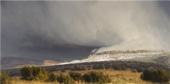 Snow Squalls, Central Utah