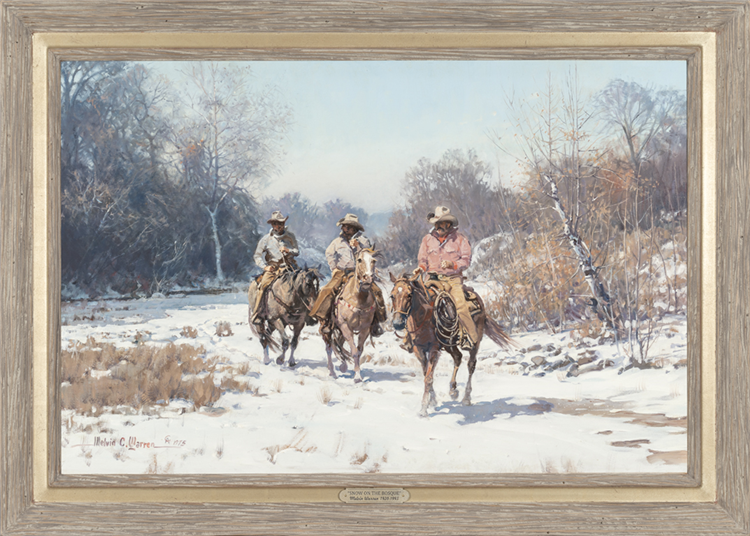 Snow on the Bosque - Image 2 of 2