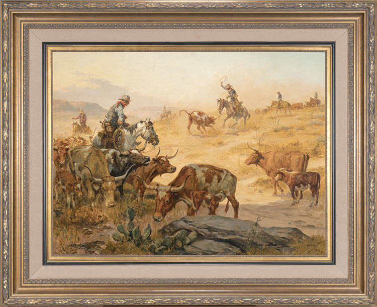 Cutting Out Mexican Cows - Image 2 of 4