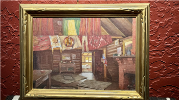 The Cabin Crow Agency Mt Feb 1915