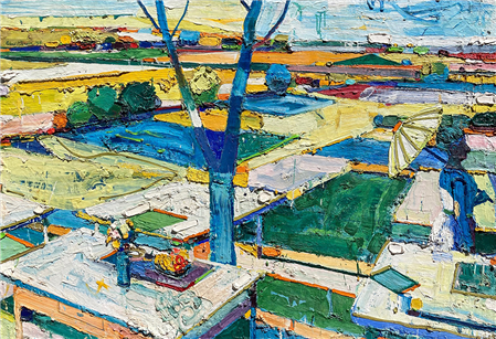 Roland Petersen "Forked Tree"