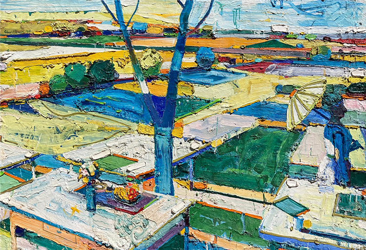 Roland Petersen "Forked Tree"