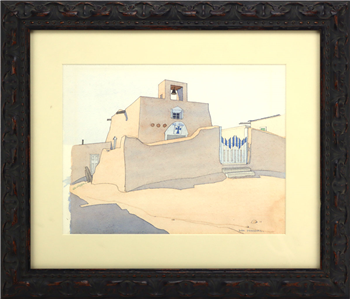 Church Near Taos