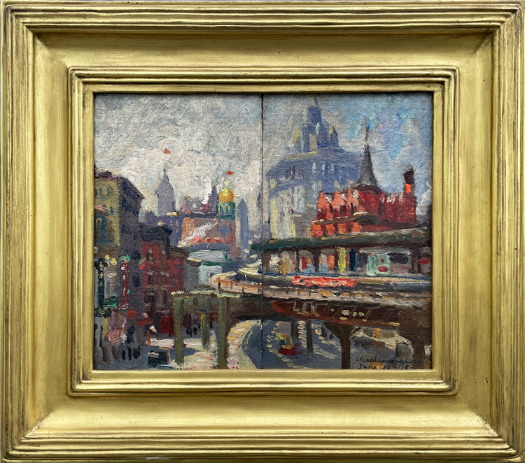 New York Scene, Chatham Square - Image 2 of 2