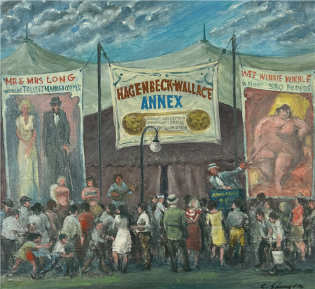 Hagenbeck-Wallace Annex, 1972 by Clyde Singer