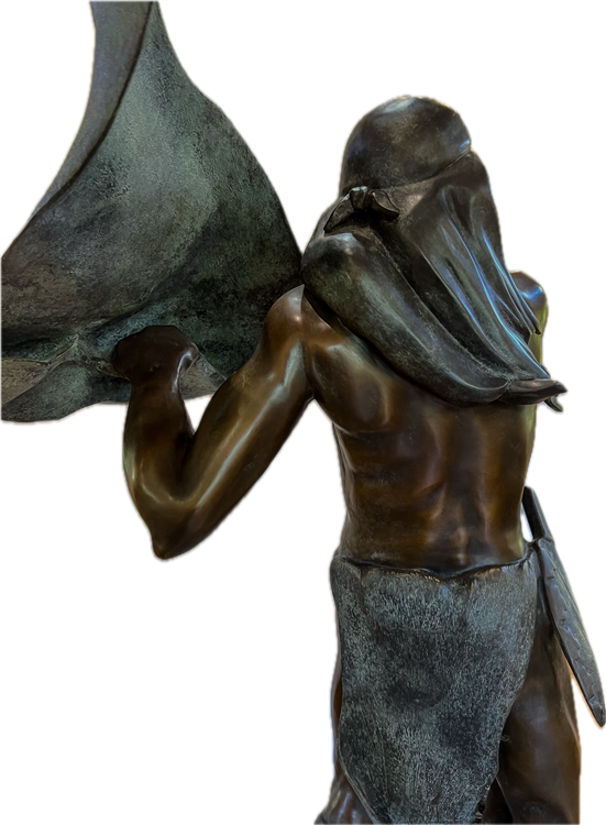 War Pony, bronze, life-time casting, Apache contemporary Native American - Image 2 of 4
