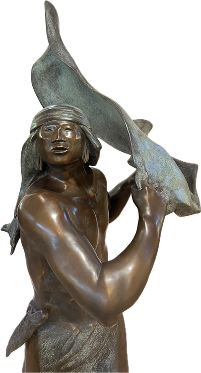 War Pony, bronze, life-time casting, Apache contemporary Native American - Image 3 of 4