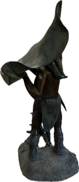 War Pony, bronze, life-time casting, Apache contemporary Native American - Image 4 of 4