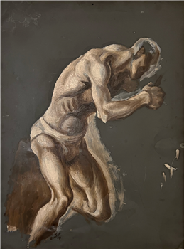 Studies for ‘The Arts of Life in America’ – Double Sided Work - Image 1 of 2