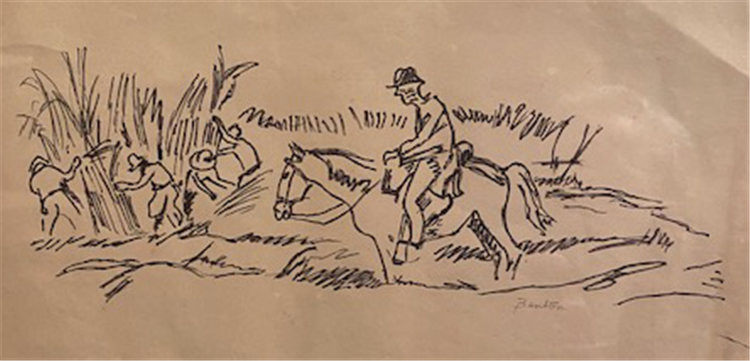 Thomas Hart Benton 2 Regional Farming Scenes - Image 4 of 4