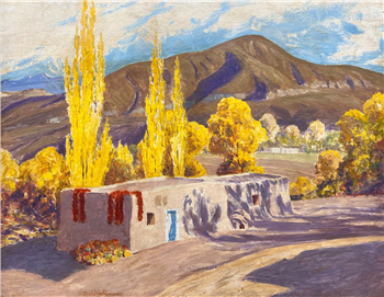 Untitled (Golden Adobes)