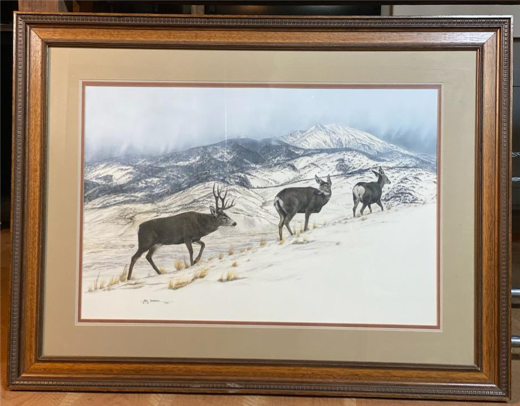 Storm Song -Mule Deer Late Fall - Image 2 of 2