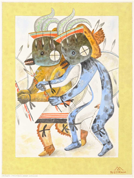 Panwu Mountain Sheep Kachina