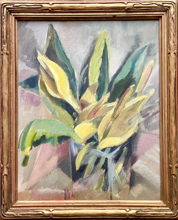 Skunk Cabbage Floral Still Life - Image 2 of 2