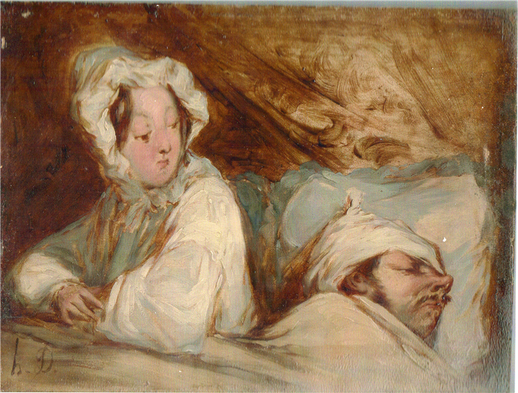 Couple Sleeping - Image 2 of 3