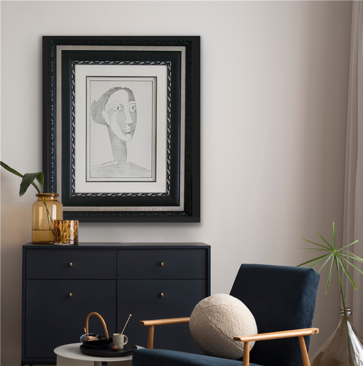 Tête de Femme au Chignon Limited Edition Lithograph - Image 3 of 4
