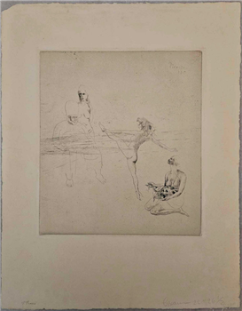 Salomé , Drypoint Edition 250 - Image 1 of 4