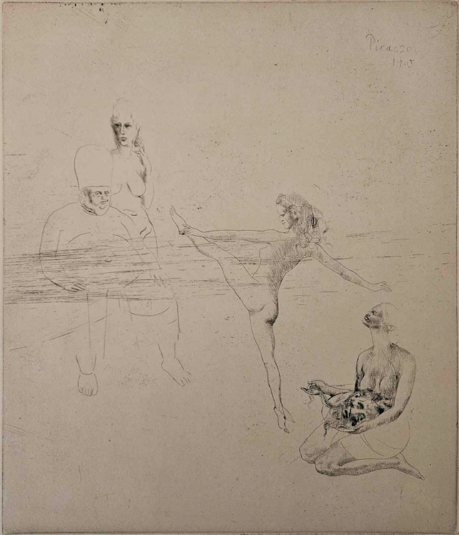 Salomé , Drypoint Edition 250 - Image 2 of 4