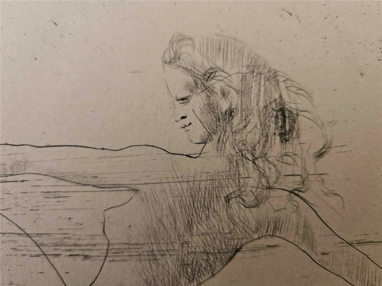 Salomé , Drypoint Edition 250 - Image 3 of 4