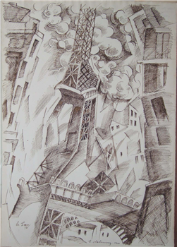 Tour de Eiffel: Robert Delaunay