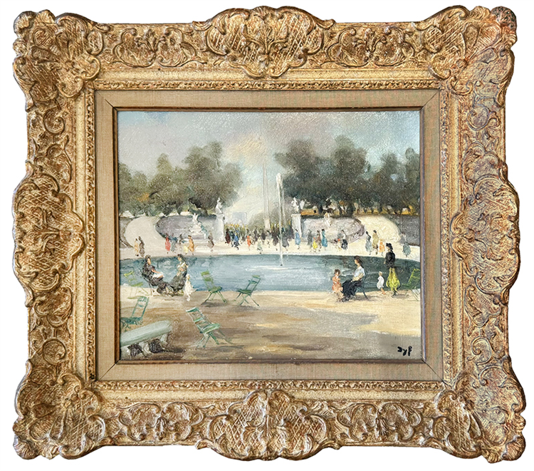 Tuileries' Garden, facing Place de la Concorde, Paris - Image 2 of 4