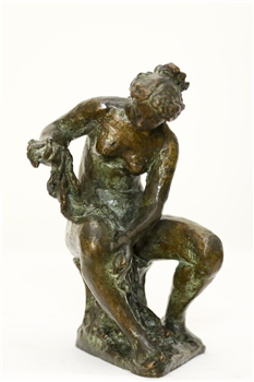 Femme Assise a la Toilette - Image 1 of 3