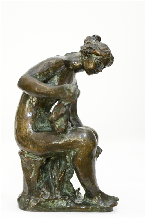 Femme Assise a la Toilette - Image 2 of 3