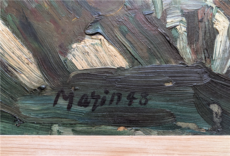 New York Abstraction, 1948 - Image 3 of 3