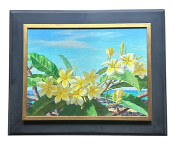 Yellow Plumeria by Lloyd Sexton