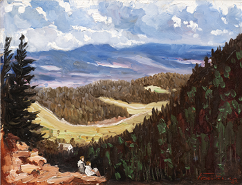 Study for View From The Hill - Image 1 of 2