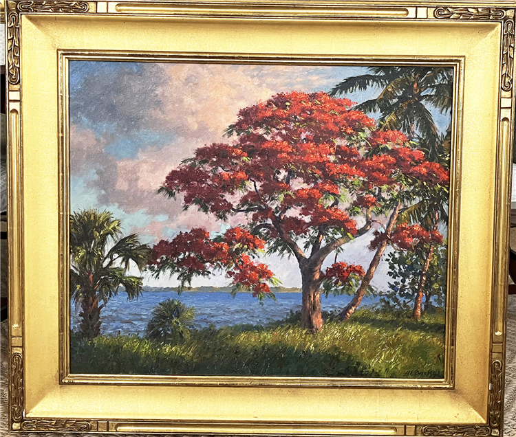 Royal Poinciana on the Indian River, Florida - Image 2 of 2