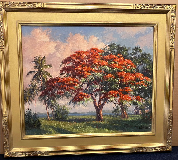 Royal Poinciana on the Indian River, Florida - Image 2 of 2